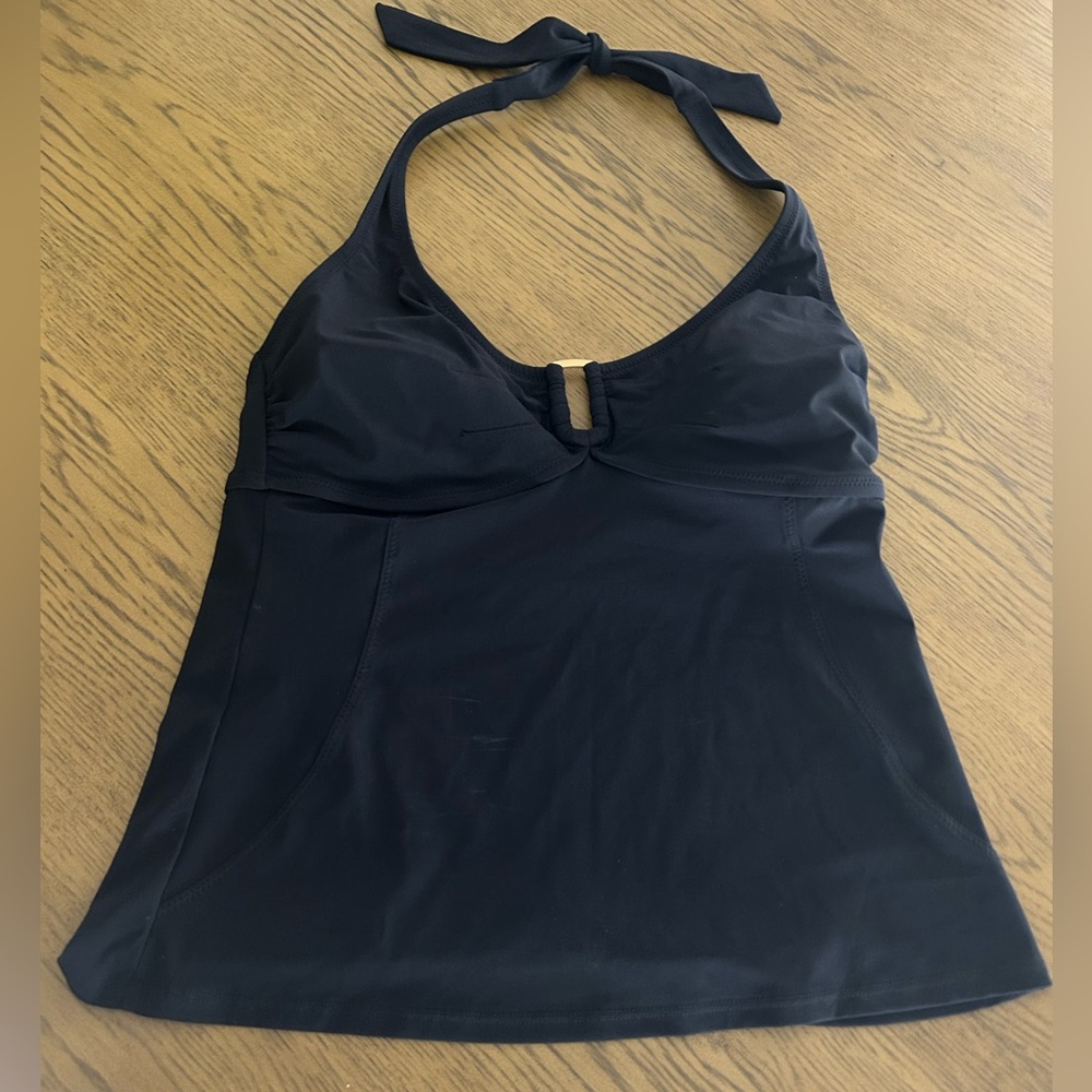 Lands' End swim top.